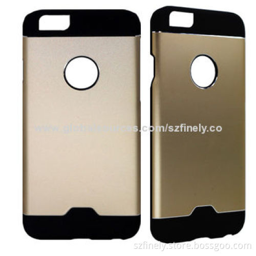 Metal case for iPhone 6, plating aluminum sheet with rubber coating, various colors availableNew